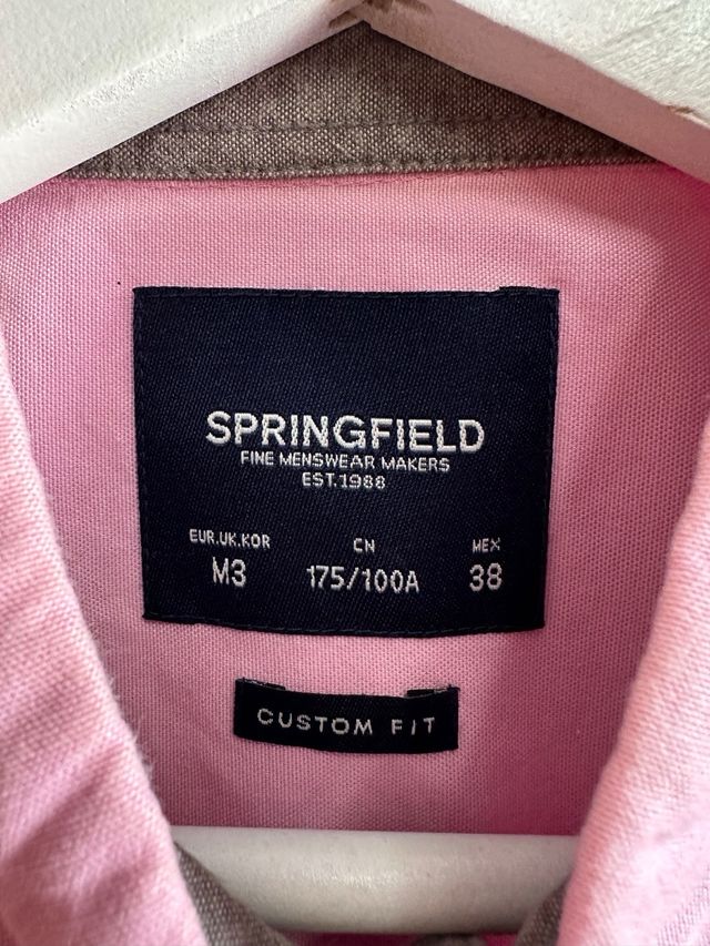 Camisa Springfield rosa