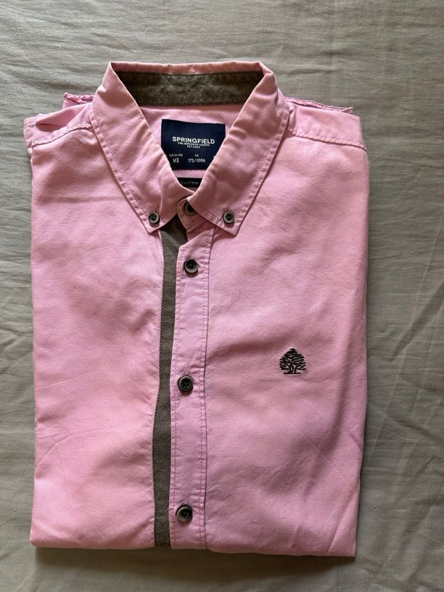 Camisa Springfield rosa