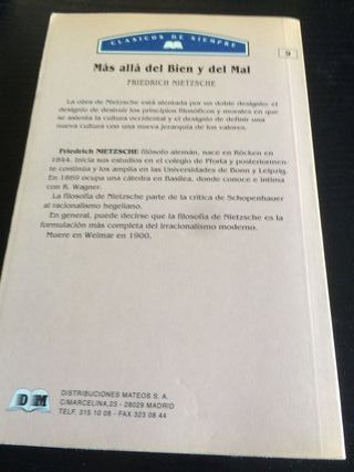 CLASICOS DE SIEMPRE : Becquer y Nietzsche