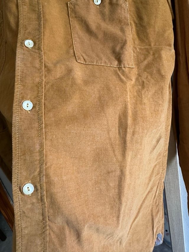 Camisa pana marrón - Talla M