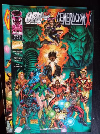 Colección de comics de Generación X