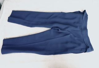 Pantalón pinzas azul Purificación García