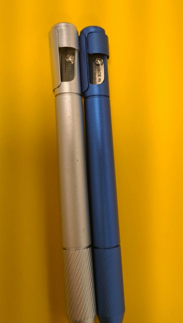 2 Portalápices Metálicos Extensores Apuralapices