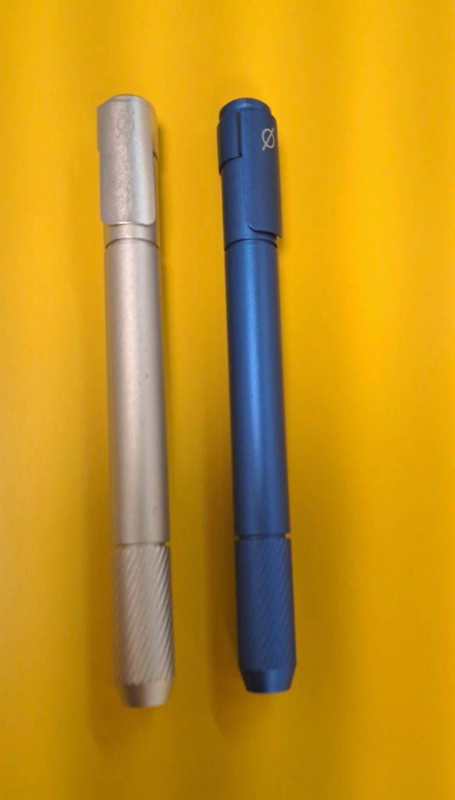 2 Portalápices Metálicos Extensores Apuralapices