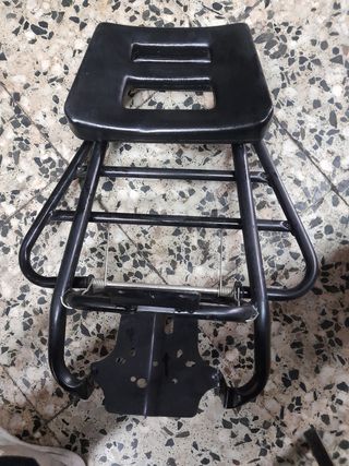Portaequipaje Vespa - Negro