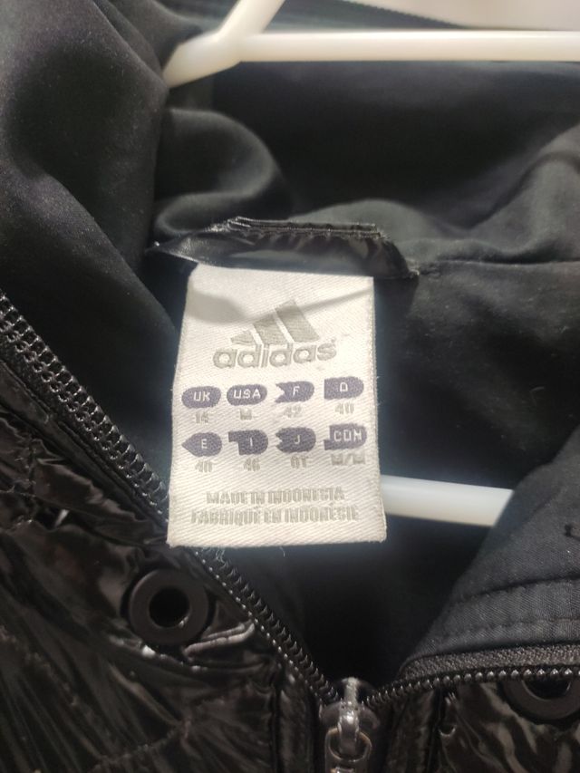 Cazadora Adidas negra - Talla M