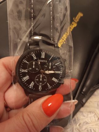 Reloj GENEVA marrón y negro