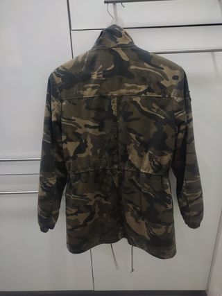 Cazadora militar camuflaje talla S