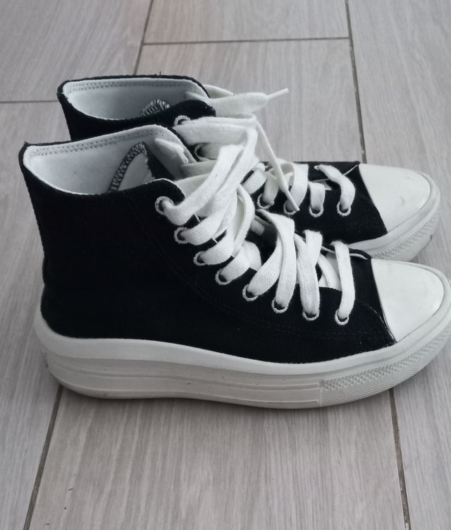 Converse nere - Scarpe alte donna 40