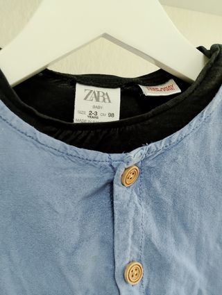 Completo 2-3 anni t-shirt salopette