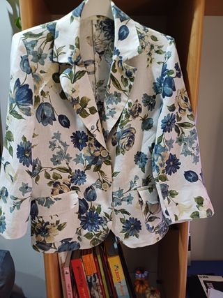 Giacca floreale donna