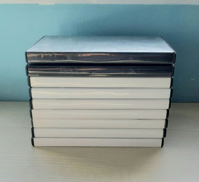 9 estuches DVD/CD vacíos