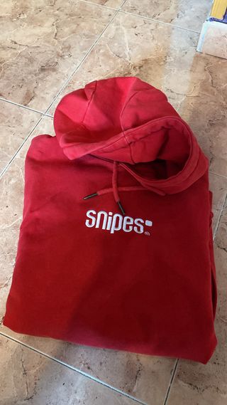 Sudadera roja Snipes Talla M