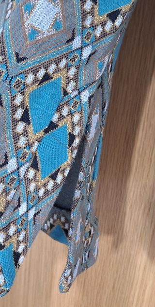 Jersey estampado geométrico