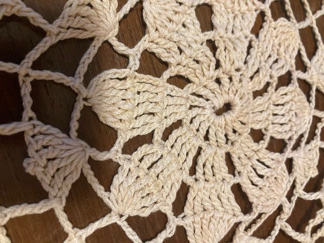 Centrotavola uncinetto vintage