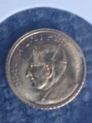 Monedas d Papas para colección d oro 