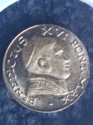 Monedas d Papas para colección d oro 