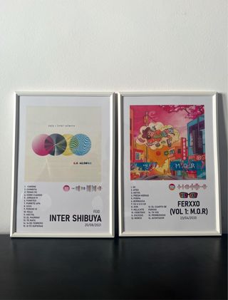 Cuadros Feid - Inter Shibuya & Ferxxo Mor Vol 1