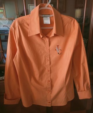 Camisa Versace naranja