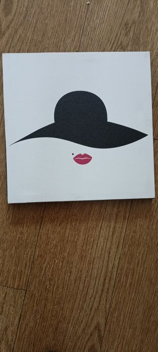 2 quadri lui e lei 30 x 30 cm