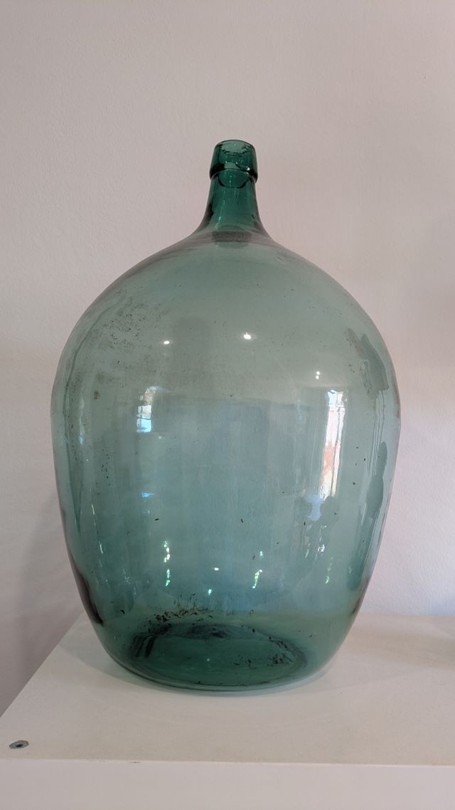 Garrafa vidrio grande - Verde