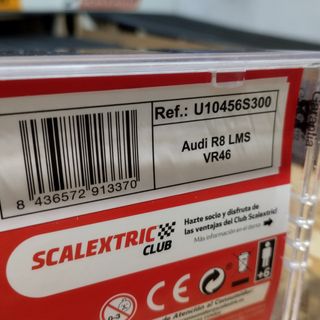 Slotcar Scalextric Audi R8 LMS VR46