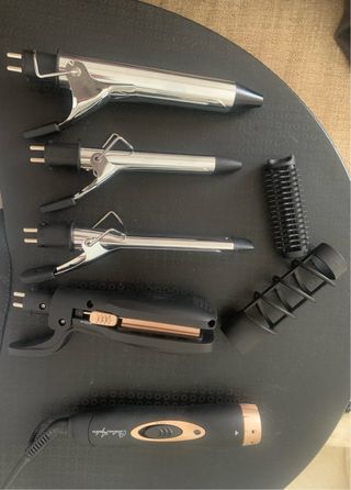 Moldeador pelo - 5 accesorios