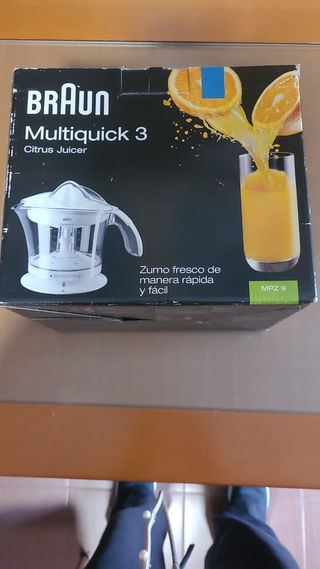 Exprimidor eléctrico braun