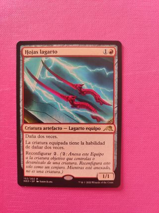 Carta Magic Hojas lagarto