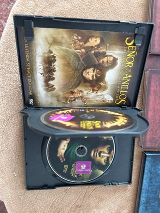 DVDs El Señor de los Anillos (versión extendida)