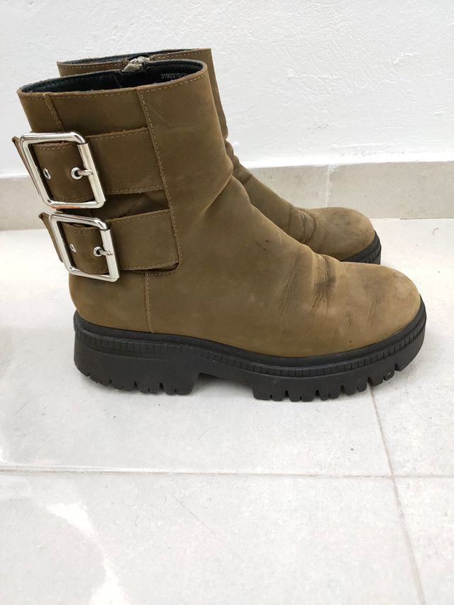 Botas de ante Zara