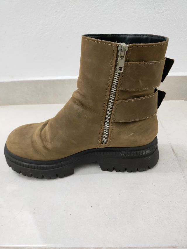 Botas de ante Zara