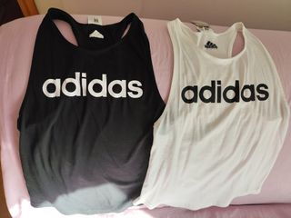 2 Camisetas Adidas Mujer XS