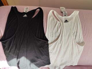 2 Camisetas Adidas Mujer XS