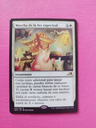 Carta Magic Marcha de la luz espectral