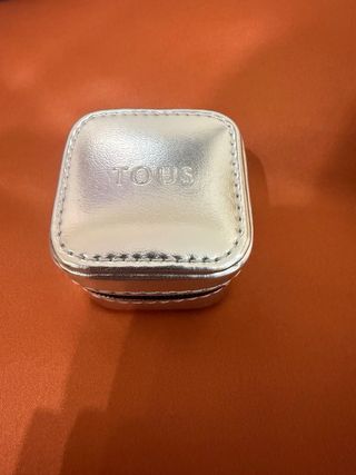 Anillo Tous oso plata y onix