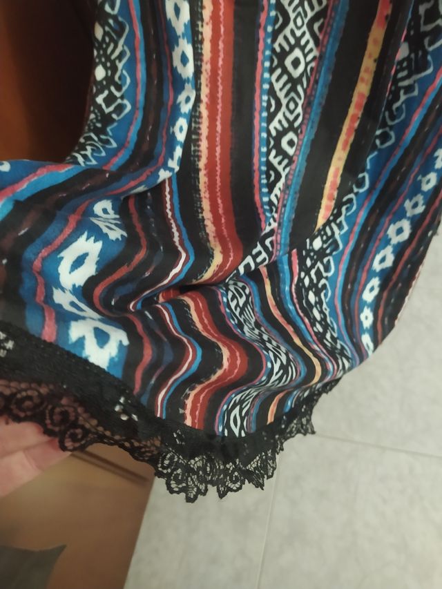 Camiseta Shein Curve multicolor