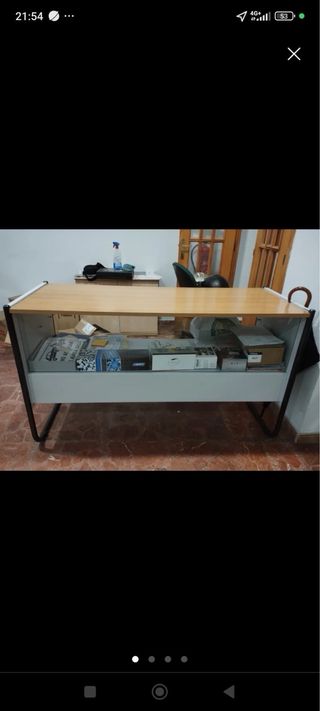 Mostrador y mesa oficina o tienda