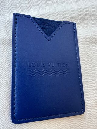 Tarjetero Louis Vuitton Azul