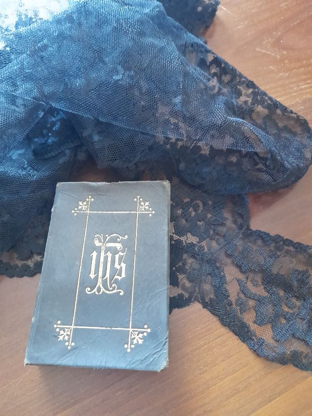 Antico libretto di preghiere- Francese