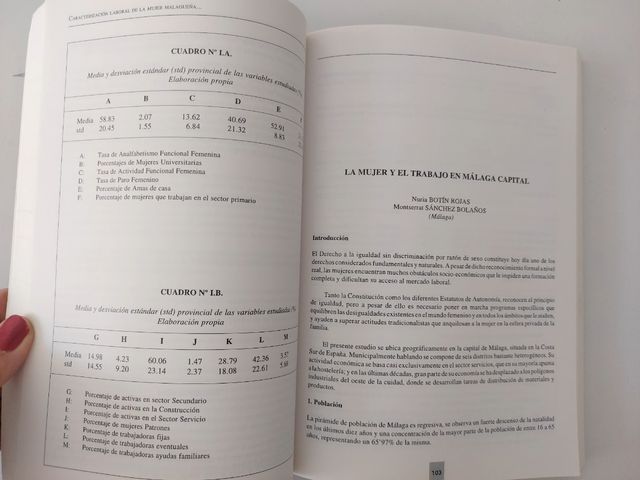 el trabajo de las mujeres pasado  presente.Tomo IV