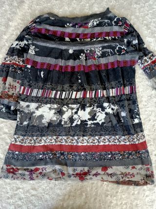 Camiseta mujer manga francesa