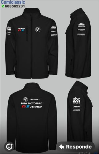 Chaqueta bmw gs 1300r THROPHY Y TRIPLEBLACK!!