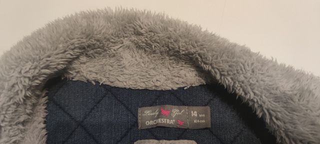 Cazadora vaquera niña. Talla 14