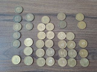 Monedas 1 peseta - Años variados España