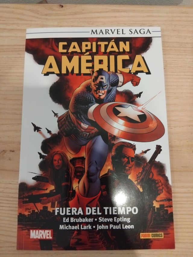 Marvel saga tpb capitán américa 1. fuera del ti...
