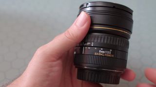 Objetivo Sigma 8 mm EX DG Fisheye para Nikon