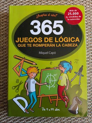 365 enigmas y juegos de lógica: Para niños y ni...