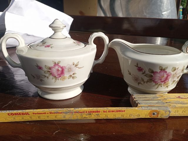 2 pezzi Lattiera e  zuccheriera BAVARIA