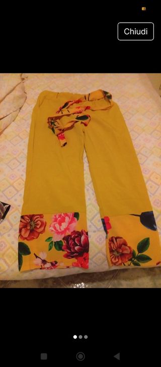 Pantalone donna ampio